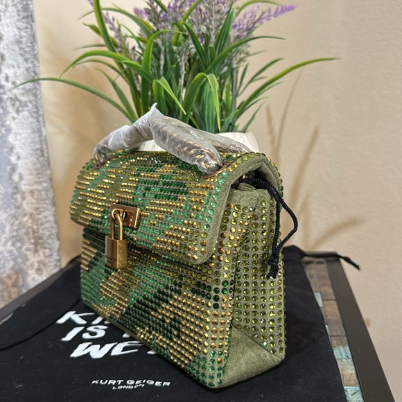 ❤️❤️host pick❤️❤️Kurt Geiger Mini Brixton Crystal Shoulder Bag - Picture 11 of 13